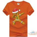 ladies xmas christmas gingerbread man funny printed t shirt round neck tees 7.jpg