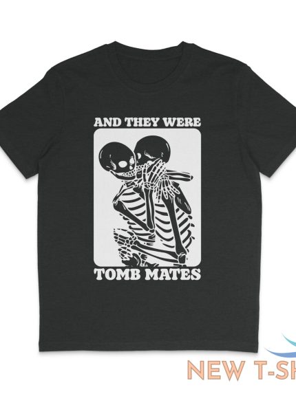 lgbtq pride halloween t shirt and they were tomb mates 1.jpg