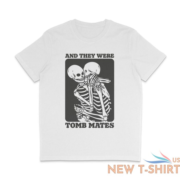 lgbtq pride halloween t shirt and they were tomb mates 4.jpg