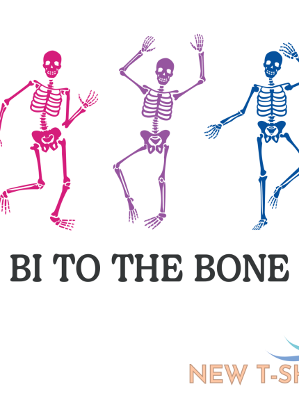 lgbtq pride halloween t shirt skeleton bi to the bone 1.png