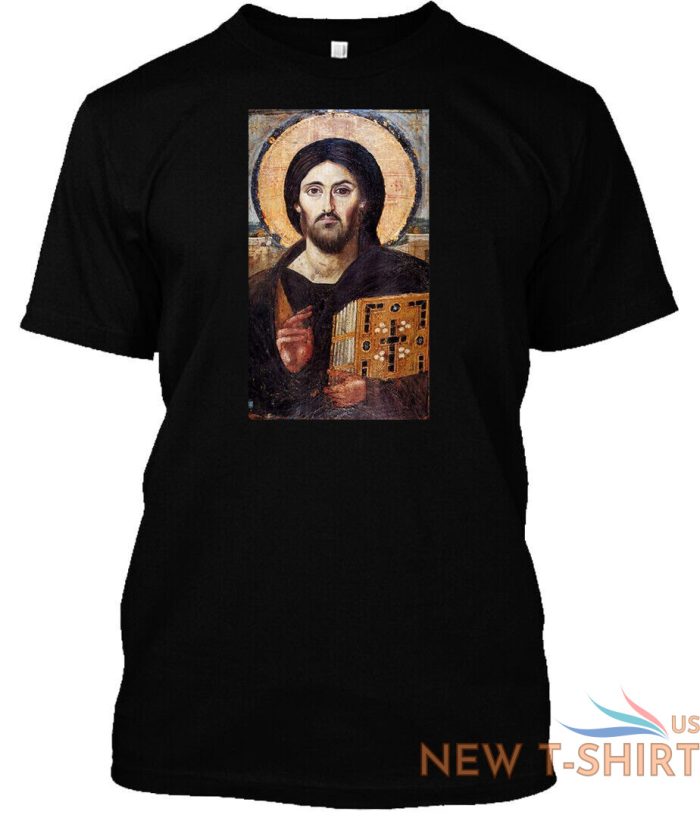 limited jesus christ pantocrator sinai orthodox christian icon gifts t shirt 0.jpg