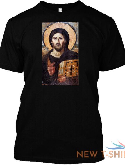 limited jesus christ pantocrator sinai orthodox christian icon gifts t shirt 1.jpg