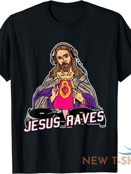 limited jesus raves christmas edm music x mas party christian dj t shirt 0.jpg