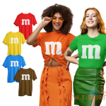 m m costume t shirt halloween hen stag party couples tee mens womens unisex top 2.png