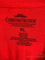 men s national lampoon s christmas vacation red cotton t shirt tag size xl 2.jpg