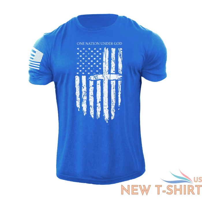 men s one nation under god usa flag t shirt american patriotic 100 cotton 3.png