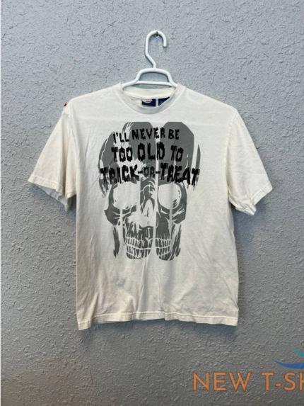 men s vtg halloween never to old to trick or treat shirt sleeve tee size large 0.png