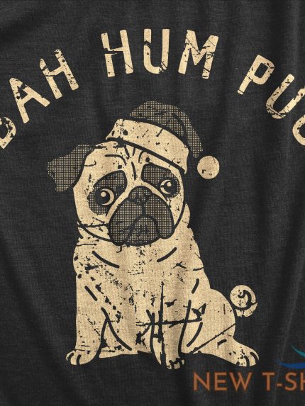 mens bah hum pug t shirt funny xmas party scrooge puppy tee for guys 1.jpg