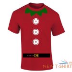 mens boys elf style christmas print t shirt xmas short sleeve top cotton tee 0.jpg