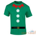 mens boys elf style christmas print t shirt xmas short sleeve top cotton tee 3.jpg