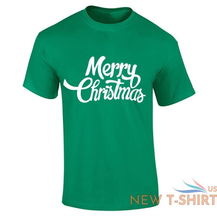 mens boys merry christmas print t shirt novelty short sleeve top xmas cotton tee 3.jpg