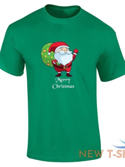 mens boys merry christmas santa gifts t shirt short sleeve xmas party top 0.jpg