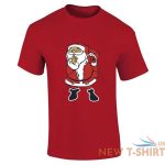 mens boys printed santa claus shshsh print crew neck xmas novelty t shirt 2.jpg