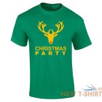 mens boys printed t shirt reindeer christmas party printed short sleeve t shirt 2.jpg