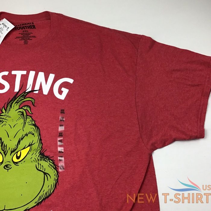 mens christmas t shirt size 2xl resting grinch face celebrate together new 5.jpg