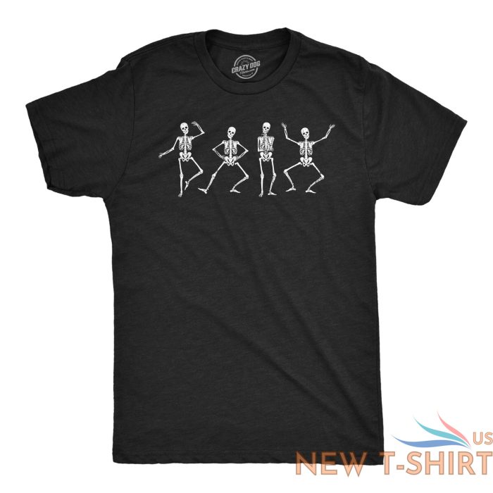 mens dancing skeletons t shirt funny halloween party spooky boogie tee for guys 0 1.jpg