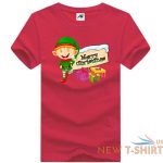 mens elf merry christmas print t shirt boys childrens short sleeve xmas shirt 0.jpg