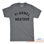 mens flannel weather tshirt funny sarcastic winter fall autumn graphic tee for 0.jpg