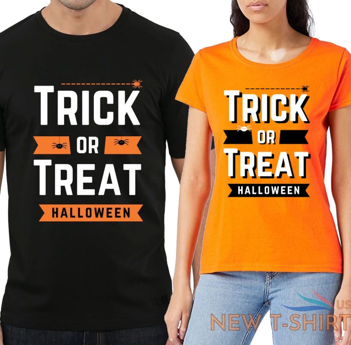 mens halloween tricks or treats scary women t shirt ladies unisex tshirt tee top 0.jpg