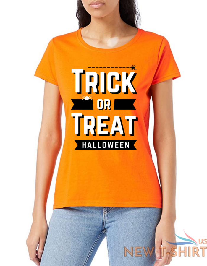 mens halloween tricks or treats scary women t shirt ladies unisex tshirt tee top 4.png