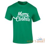 mens merry christmas print t shirt boys crew neck xmas party top tees 2.jpg