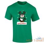 mens merry christmas printed t shirt penguin cotton xmas party top tees 0.jpg