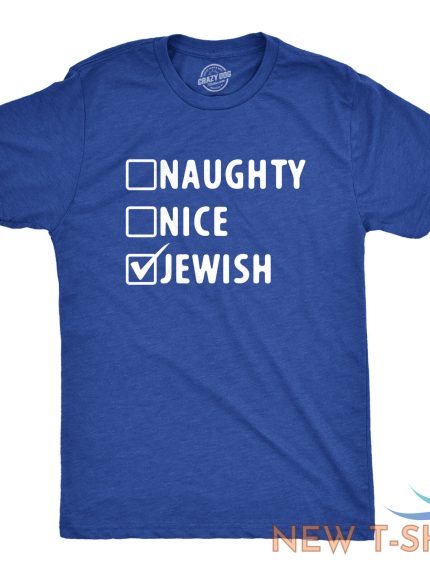 mens naughty nice jewish list t shirt funny xmas santas checklist religion tee 0.jpg