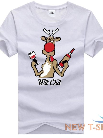 mens oh deer print t shirt boys kids christmas with bear short sleeve top tees 1.jpg