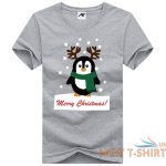 mens penguin printed t shirt 100 cotton boys christmas party top tees 0.jpg