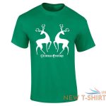 mens printed t shirt christmas greetings print reindeer party gift top tees 0.jpg