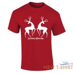 mens printed t shirt christmas greetings print reindeer party gift top tees 3.jpg