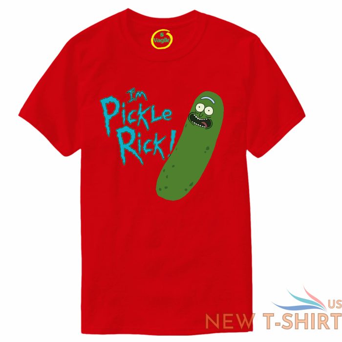 mens rick and morty i m pickle rick black t shirt unisex crew neck tv show tee 2.jpg