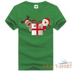 mens santa rudolph print t shirt top boys christmas festival gift cotton shirt 2.jpg