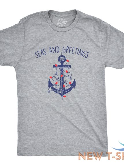 mens seas and greetings t shirt funny xmas lights sailing anchor joke tee for 0.jpg