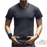 mens t shirt big and tall heavy weight v neck camo plain solid active tee s 5x 8.jpg