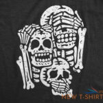 mens three wise skeletons t shirt funny spooky halloween party joke tee for guys 1.jpg