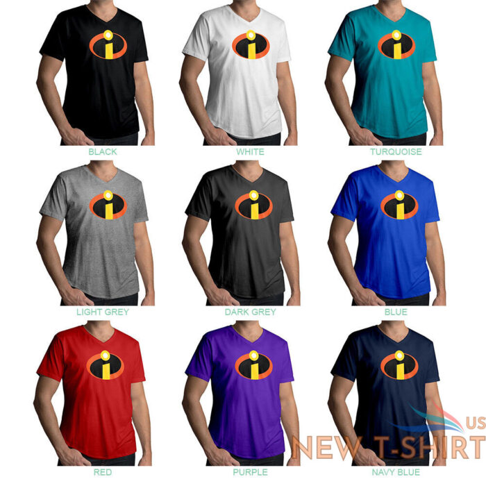 mens unisex tee v neck t shirt gift hero heroes custom the incredibles symbol 1.jpg