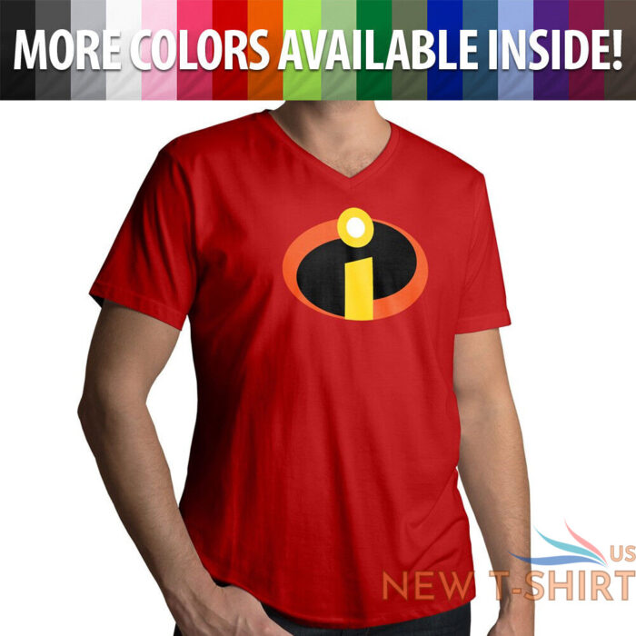 mens unisex tee v neck t shirt gift hero heroes custom the incredibles symbol 3.jpg