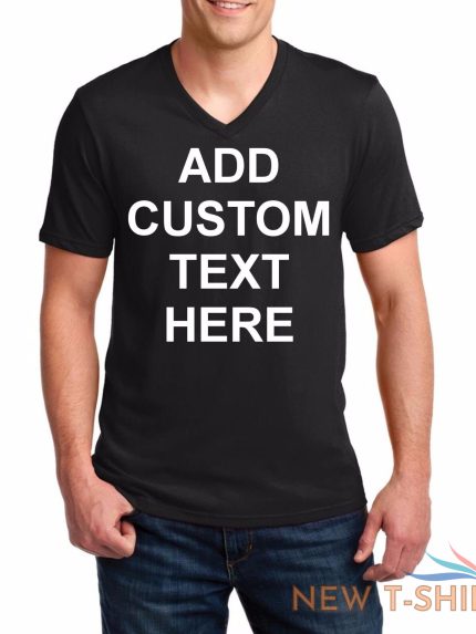 mens v neck custom personalized shirts your own text business name gift shirt 0.jpg