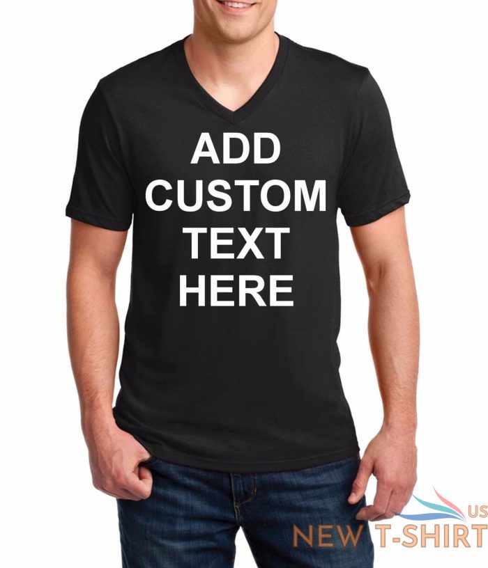 mens v neck custom personalized shirts your own text business name gift shirt 0.jpg