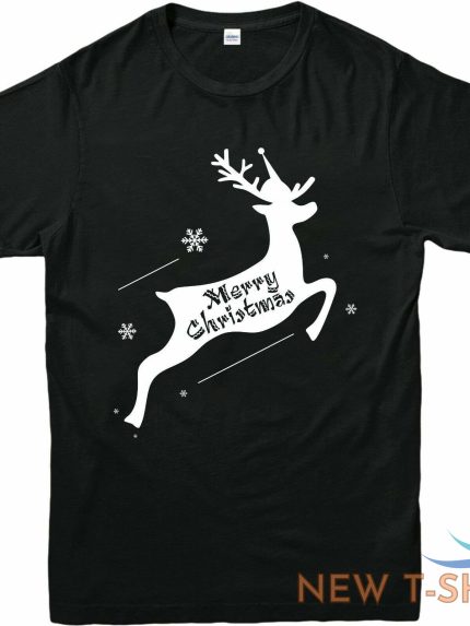 merry christmas reindeer t shirt festive celebration party gift xmas tee shirt 1.jpg