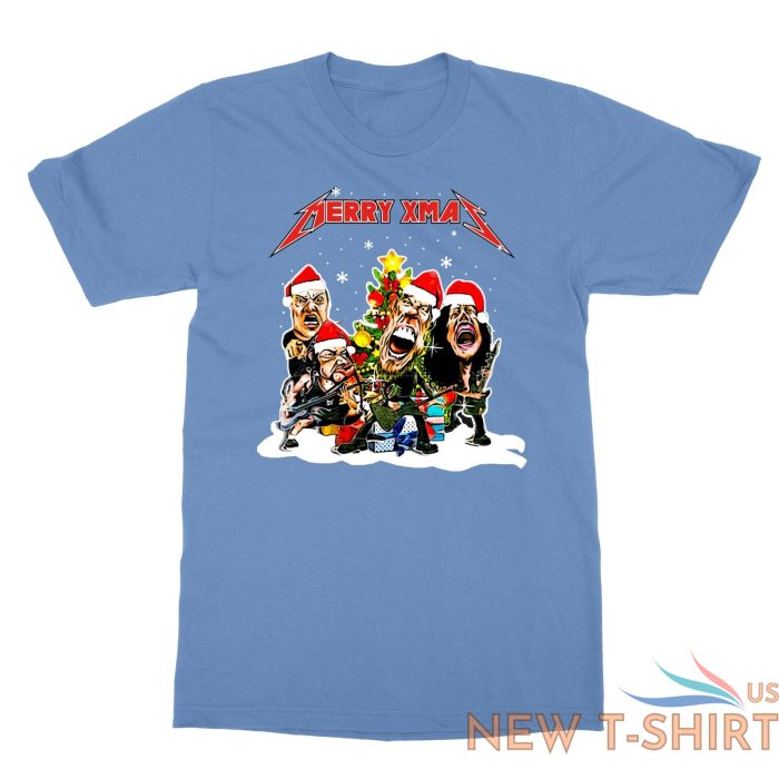 merry xmas metallica parody christmas gifts for rock fans men s t shirt 7.jpg