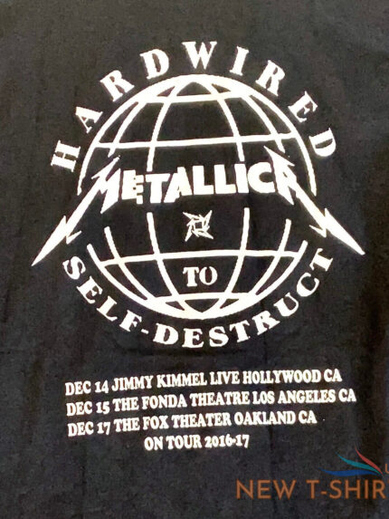 metallica t shirt heavy metal t shirt horror t shirt mens small concert t shirt 1.jpg