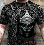 mexico aztec t shirt aztec calendar t shirt us size fathers day gift best 3.jpg