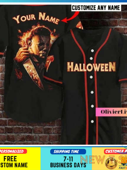 michael myers scary horror personalized baseball jersey shirt full size s 5xl 0.png