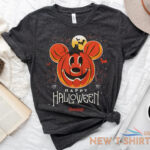 mickey mouse pumpkin disney happy halloween t shirt disneyland halloween trip 0.jpg