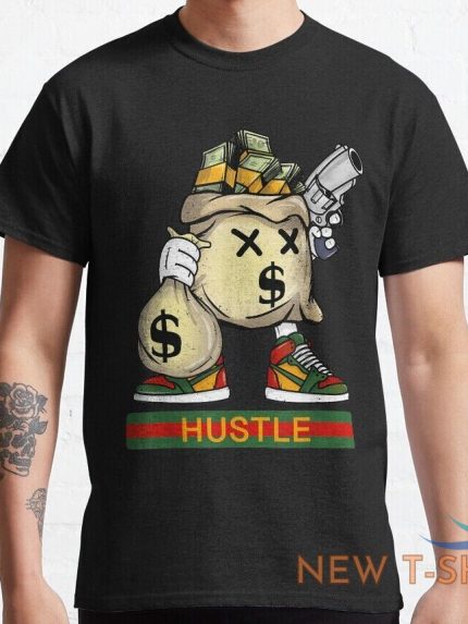 money stacks hustle wall street hip hop rap lover gift tee t shirt 1.jpg