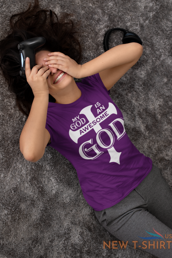 my god is an awesome god christian religion god tee shirt any color any size 9.png