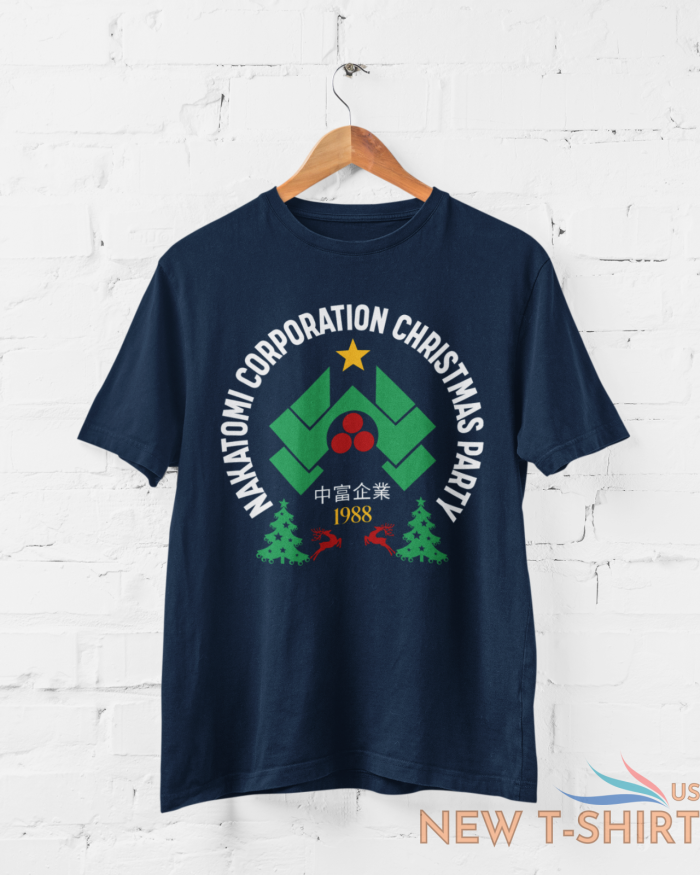 nakatomi corporation christmas party 1988 t shirt funny hard die retro xmas top 3.png