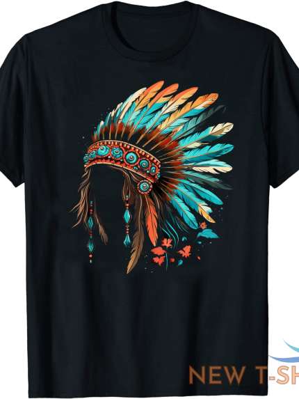 native american indian headdress costume jewelry decor t shirt size s 5xl 0.png